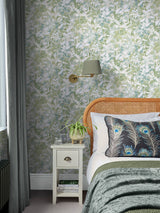 Next Graham & Brown Sage Fleur Wallpaper 10M- Buy online at McGrocer
