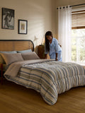Night Lark coverless duvet set abstract stripes - British product