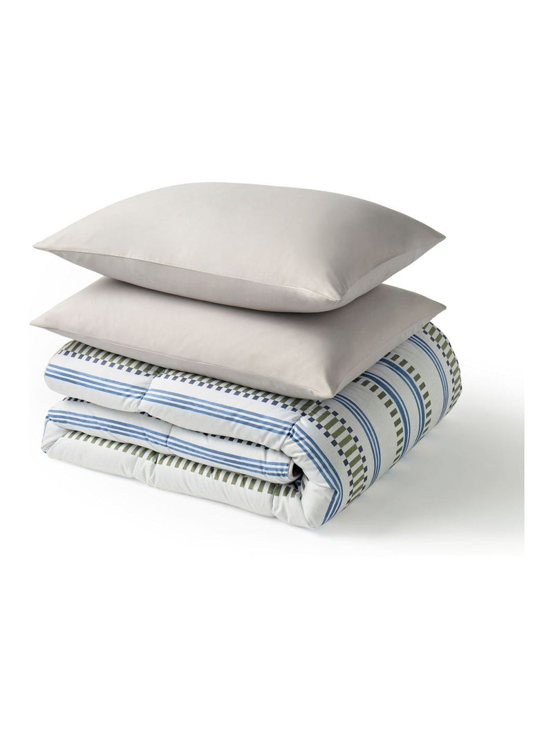 Night Lark coverless duvet set abstract stripes - British product