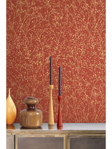 Next Clarissa Hulse Red Gypsophila Wallpaper- Buy online at McGrocer