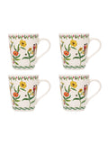 Cath Kidston Green Summer Birds Stanley Mug Set Of 4