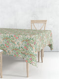 William Morris Gallery Golden Lily 100% Cotton Wipe Clean Table Cloth