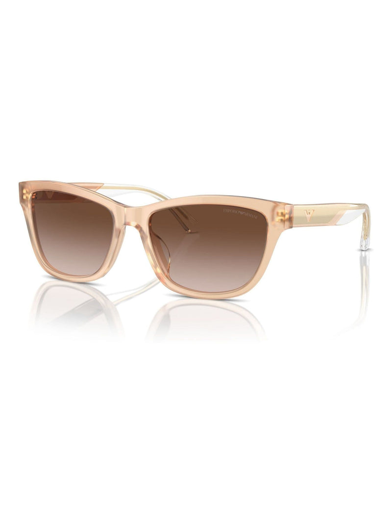 Emporio Armani pink cat eye sunglasses, UK version