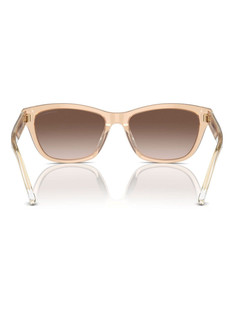 Emporio Armani pink cat eye sunglasses, UK version