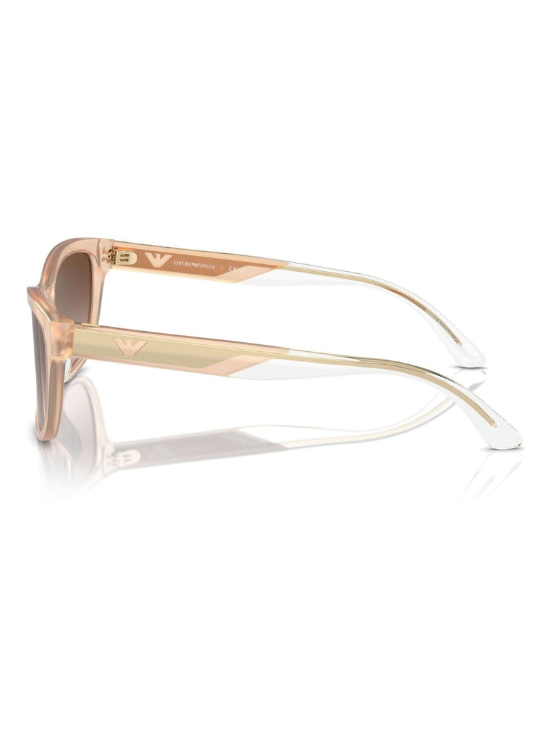 Emporio Armani pink cat eye sunglasses, UK version
