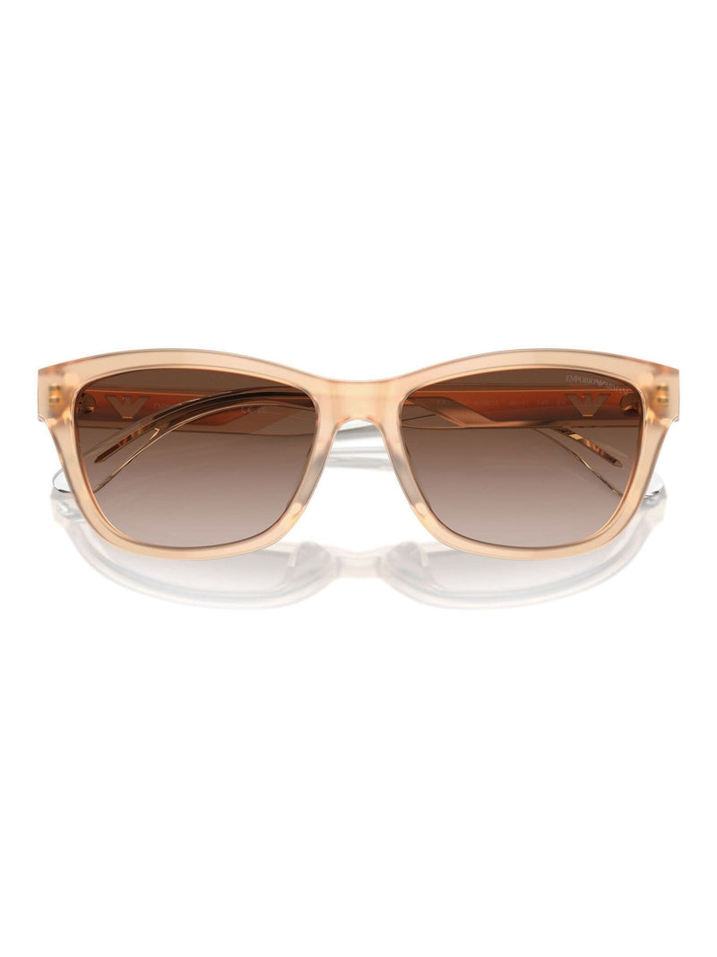 Emporio Armani pink cat eye sunglasses, UK version