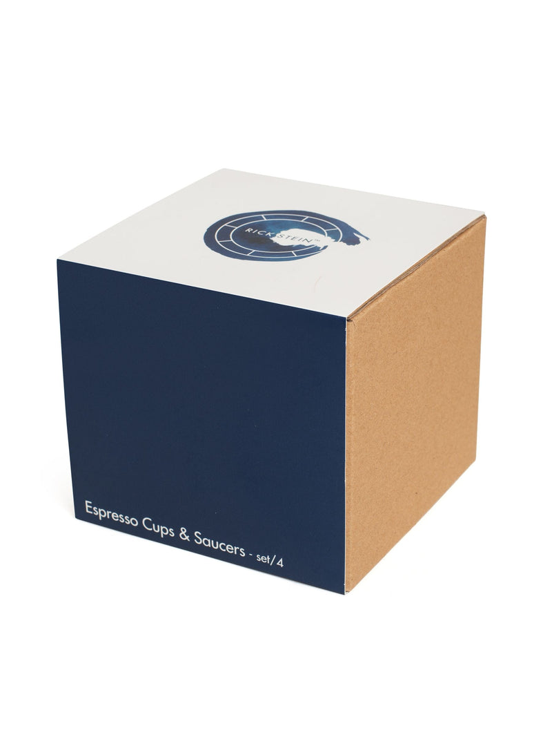 Rick Stein Blue Coves of Cornwall espresso cup set of 4, UK version