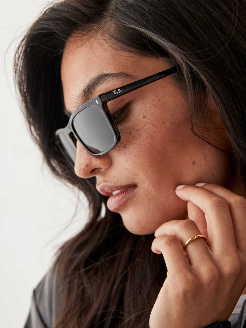 Ray Ban Brown RB4435 rectangle sunglasses, UK version