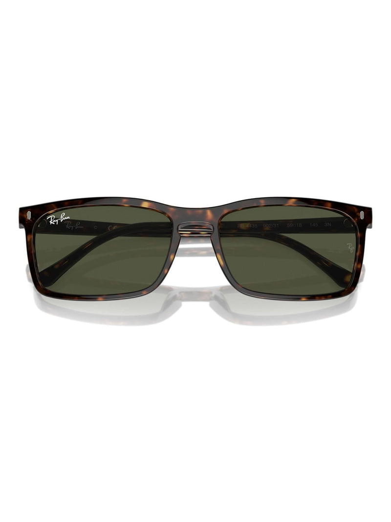 Ray Ban Brown RB4435 rectangle sunglasses, UK version