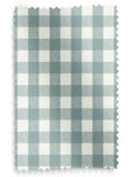 Sophie Allport Teal Blue Gingham roller blinds, UK version