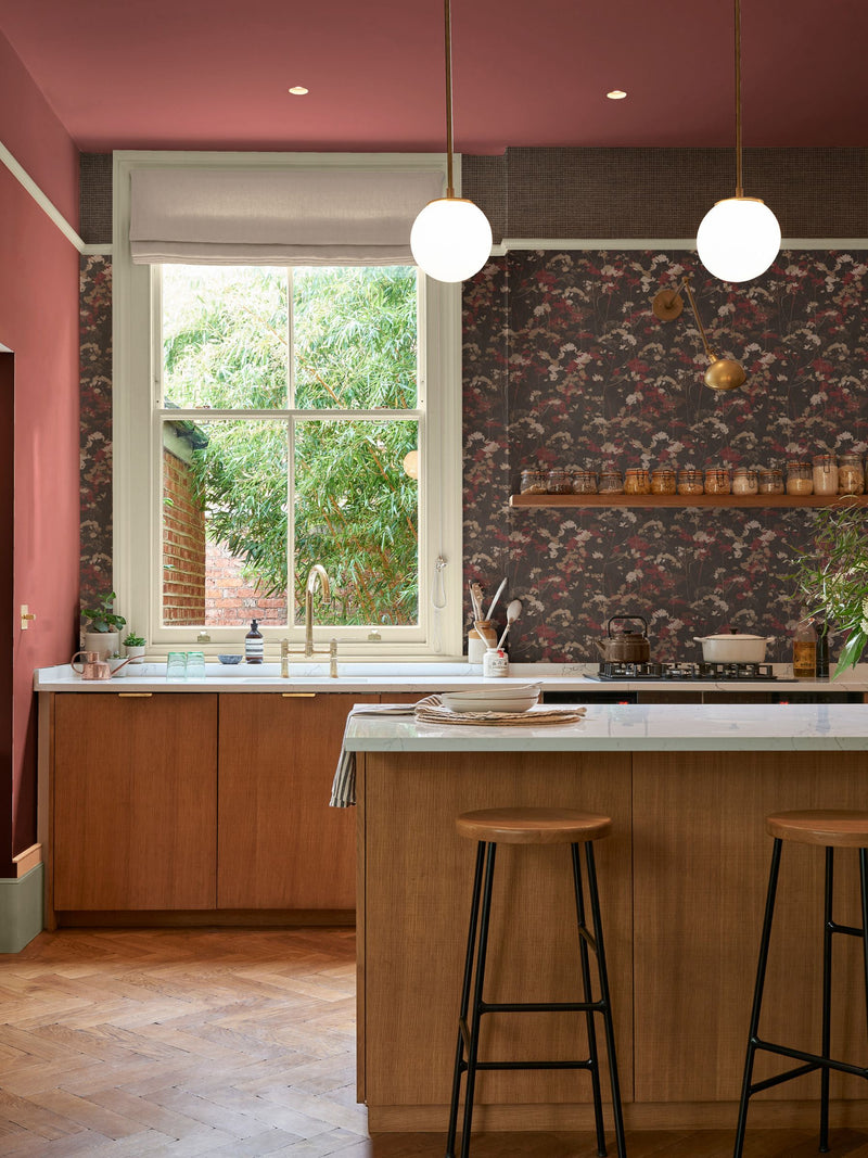 Graham & Brown Flower Press Glastonbury wallpaper sample A4 - British product