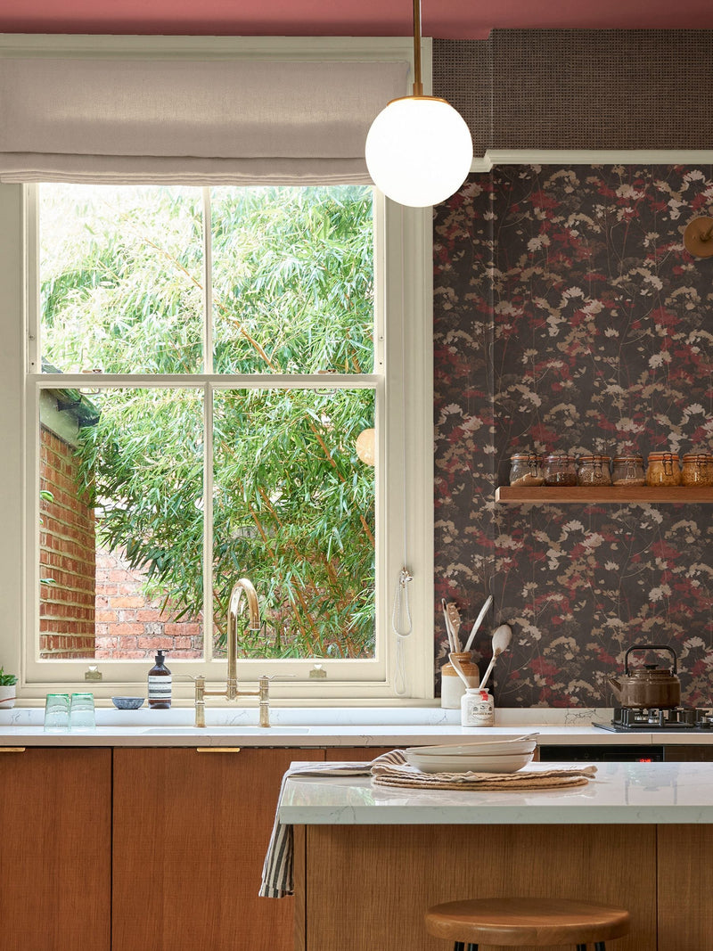 Graham & Brown Flower Press Glastonbury wallpaper sample A4 - British product