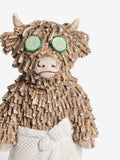 Set of 2 Hamish the Highland Cow spa ornaments (British brand)