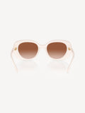 COACH white oval sunglasses Hc8391U - British product