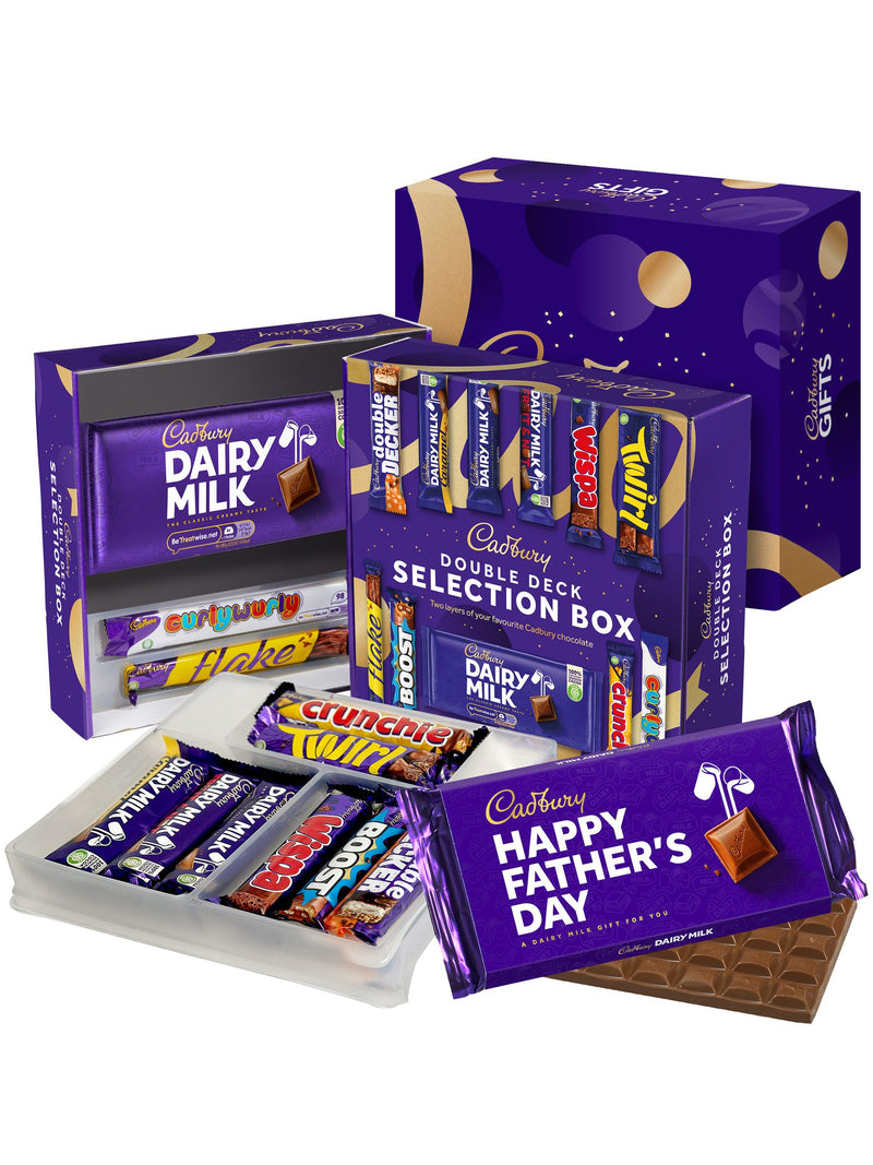 Cadbury Happy Father's Day chocolate selection box - British product