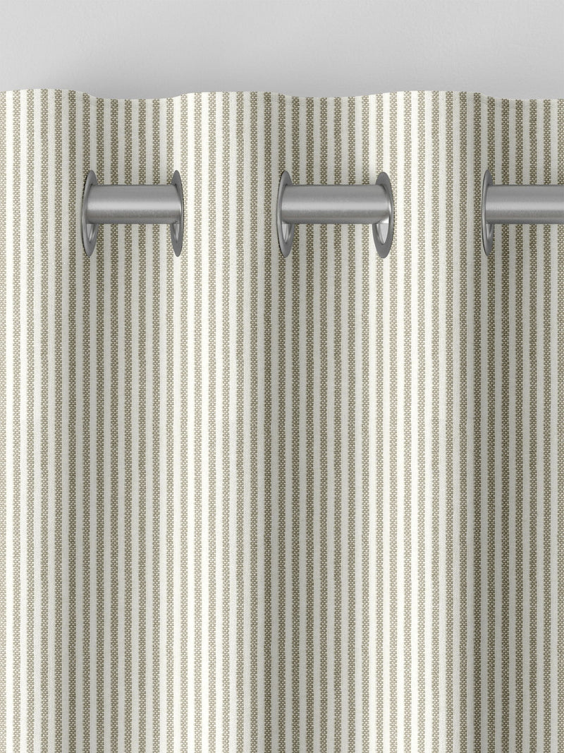 Sophie Allport Natural Stamford Stripe curtains, UK version