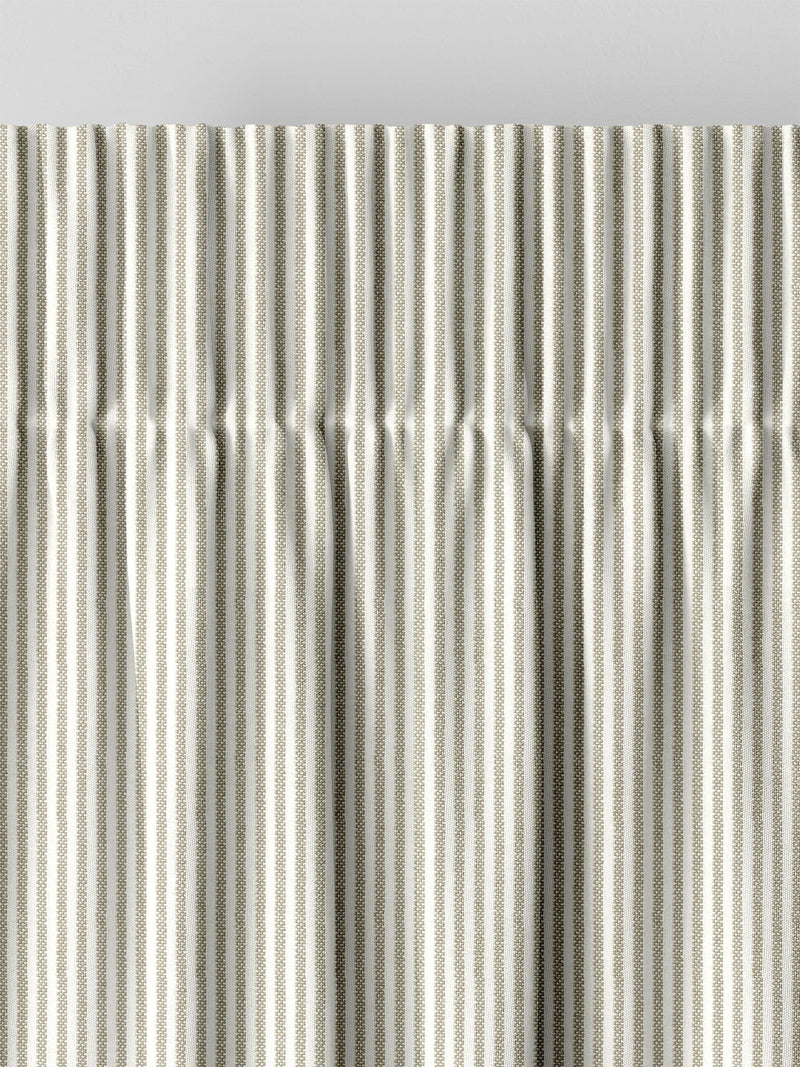 Sophie Allport Natural Stamford Stripe curtains, UK version