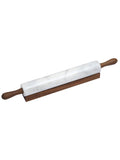 Interiors by Premier White Ziarat marble rolling pin, UK version