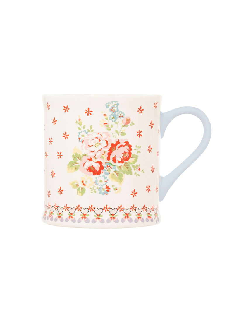 Cath Kidston Cream Mollie mug set of 4 - British product