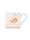 Cath Kidston Cream Mollie mug set of 4 - British product