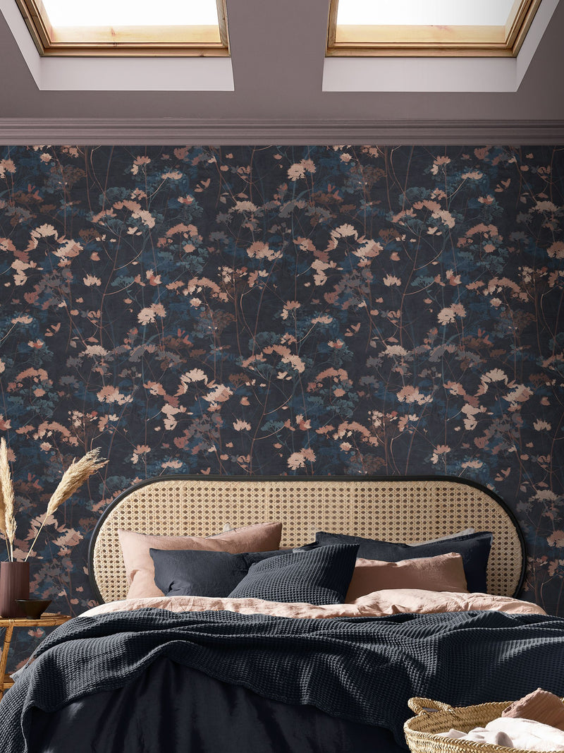 Graham & Brown Thistle Flower Press wallpaper sample A4, UK version
