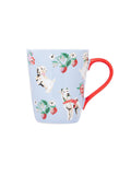 Cath Kidston Blue Red Stanley mugs set of 4 - British product