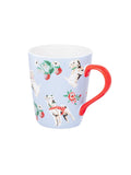 Cath Kidston Blue Red Stanley mugs set of 4 - British product