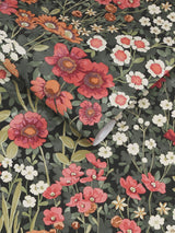 Next Graham & Brown Black Wallflower Wallpaper Sample- Buy online at McGrocer