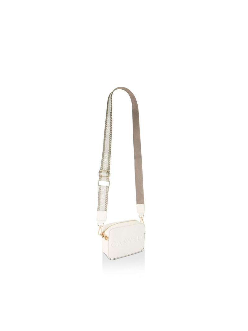 Carvela cream small frame cross body bag - British product