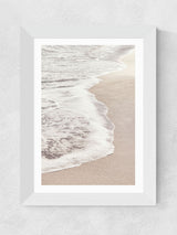 Next East End Prints White Waves II White Framed Art Print- Buy online at McGrocer