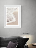 East End Prints White Waves II framed art print (British brand)
