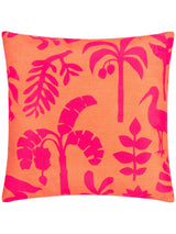 Next Furn Coral Pink Marula Tropical Outdoor Cushion- Buy online at McGrocer