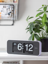 Next Karlsson White Wide Flip Retro Wall Clock- Buy online at McGrocer