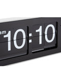 Karlsson white wide flip wall clock, UK version
