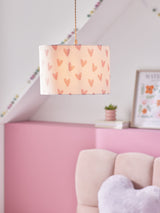 Next Pink Hearts Easy Fit Ceiling Lamp Shade 20cm x 30cm- Buy online at McGrocer