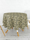 William Morris Grey Pimpernel tablecloth 132x178cm (British brand)