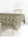 William Morris Grey Pimpernel tablecloth 132x178cm (British brand)