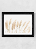 East End Prints Black Pampas framed art print - British product