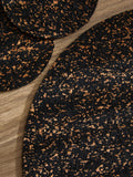 Natural black cork placemats and coasters set of 4 (British brand)