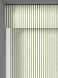 Sophie Allport made to measure roller blind sage green stripe, UK version