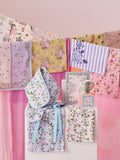 Cath Kidston Purple Twin Flowers apron - British product