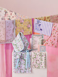 Cath Kidston Purple Twin Flowers apron - British product