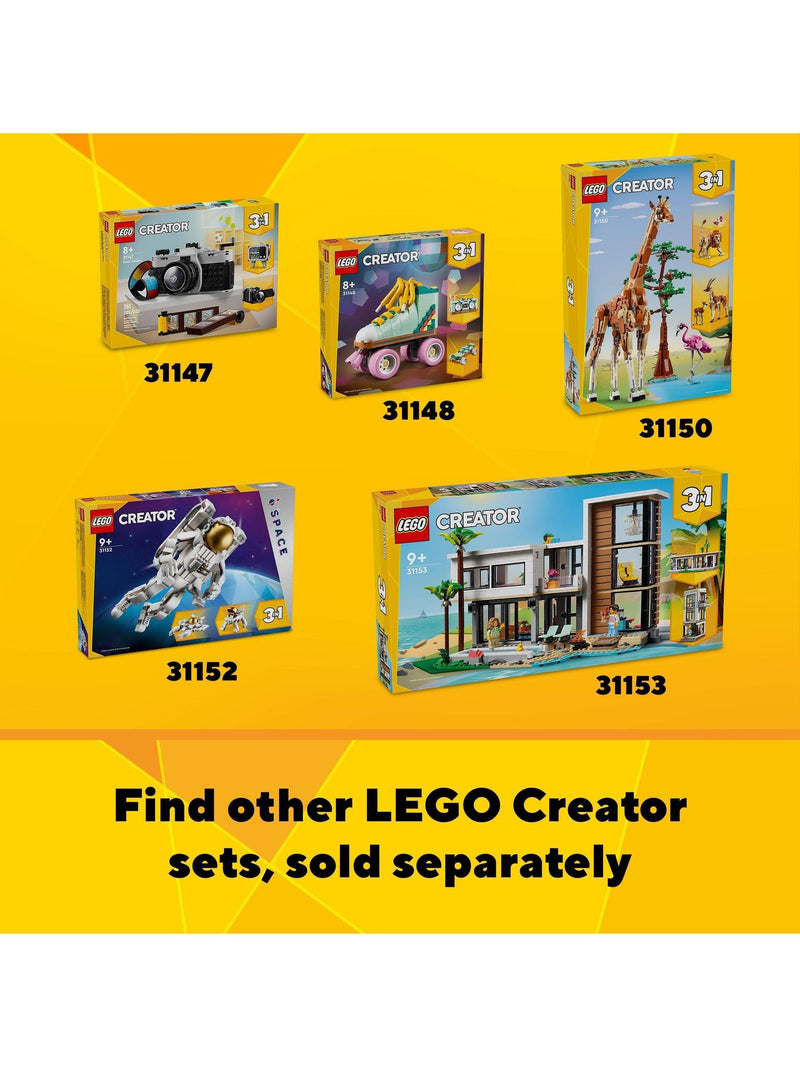LEGO Creator 3in1 T-Rex dinosaur building set (British brand)