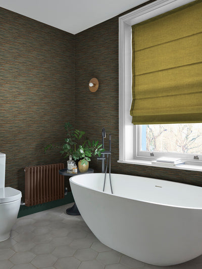 Next Graham & Brown Green Empress Grasscloth Wallpaper Sample- Buy online at McGrocer