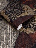 Graham & Brown Scandiscape Alizarin red wallpaper sample (British brand)