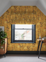 Next Graham & Brown Obassia Yellow Wallpaper Sample- Buy online at McGrocer
