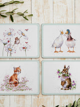 Next Royal Worcester Wrendale Designs Wildflowers Cork-Backed Placemats Set of 4 40x29cm- Buy online at McGrocer