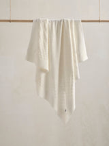 Next Mamas & Papas Cream Pointelle Small Knitted Blanket 90x90 cm- Buy online at McGrocer