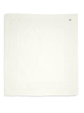Mamas & Papas cream pointelle small knitted blanket (British brand)