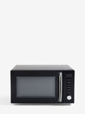 Black Sleek 700W 20L microwave oven - British product